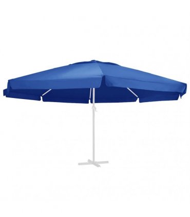 vidaXL Replacement Fabric for Outdoor Parasol Azure Blue 610 cm