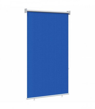 vidaXL Outdoor Roller Blind 65(W)x230(H) cm Blue HDPE