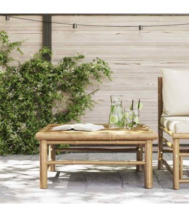 vidaXL Garden Table 65x65x30 cm Bamboo