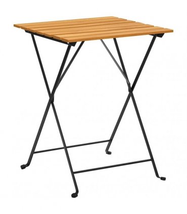 vidaXL 3 Piece Folding Bistro Set Solid Acacia Wood