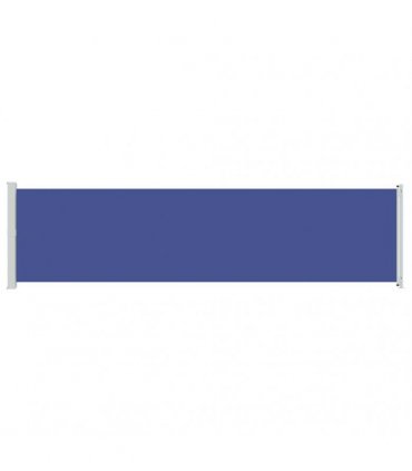 vidaXL Patio Retractable Side Awning 600x160 cm Blue