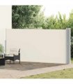 vidaXL Patio Retractable Side Awning 170x1200 cm Cream