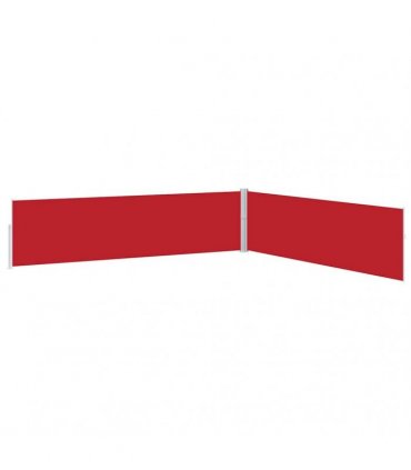 vidaXL Patio Retractable Side Awning 170x1200 cm Red