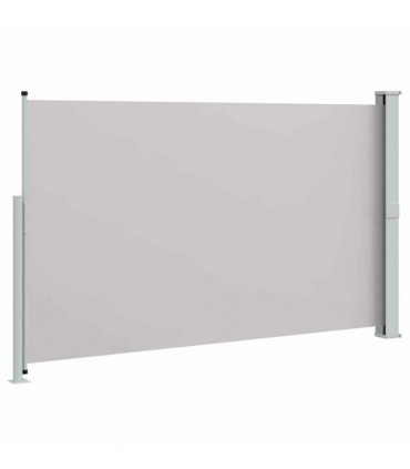 vidaXL Patio Retractable Side Awning 180x314 cm Grey
