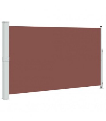 vidaXL Patio Retractable Side Awning 180x314 cm Brown