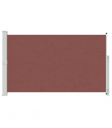 vidaXL Patio Retractable Side Awning 180x314 cm Brown
