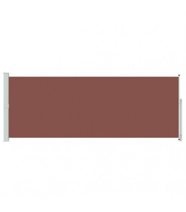 vidaXL Patio Retractable Side Awning 180x500 cm Brown