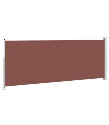 vidaXL Patio Retractable Side Awning 180x500 cm Brown