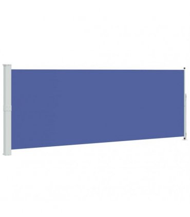 vidaXL Patio Retractable Side Awning 180x500 cm Blue