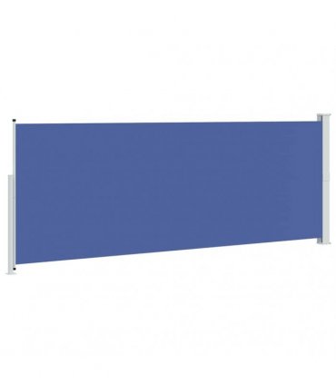 vidaXL Patio Retractable Side Awning 180x500 cm Blue