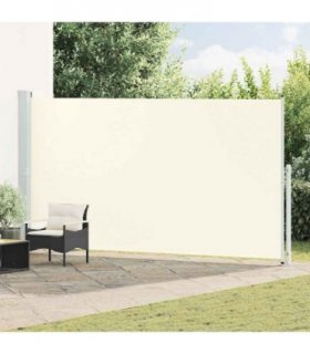 vidaXL Patio Retractable Side Awning 200x514 cm Cream