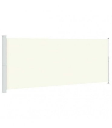 vidaXL Patio Retractable Side Awning 200x514 cm Cream