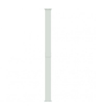 vidaXL Patio Retractable Side Awning 200x514 cm Grey