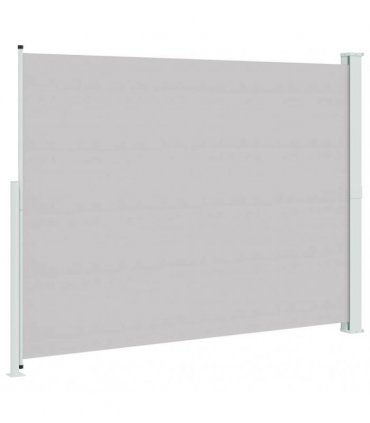 vidaXL Patio Retractable Side Awning 220x314 cm Grey