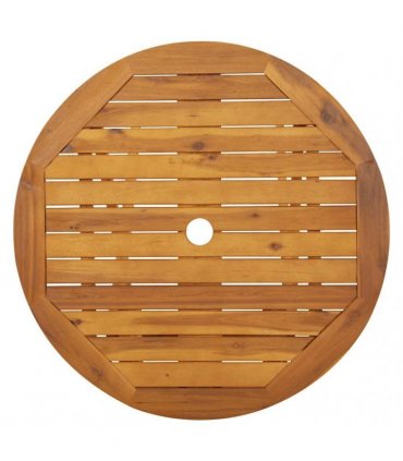 vidaXL Folding Garden Table 70 cm Solid Acacia Wood