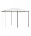 vidaXL Gazebo 3x4x2.6 m Cream 160 g/m²