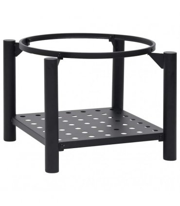 vidaXL Fire Pit with Poker 54x54x55 cm Steel