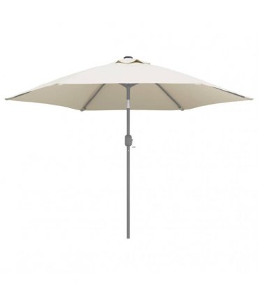 vidaXL Replacement Fabric for Outdoor Parasol Sand White 300 cm