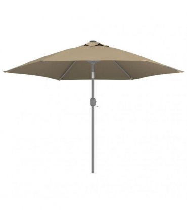 vidaXL Replacement Fabric for Outdoor Parasol Taupe 300 cm