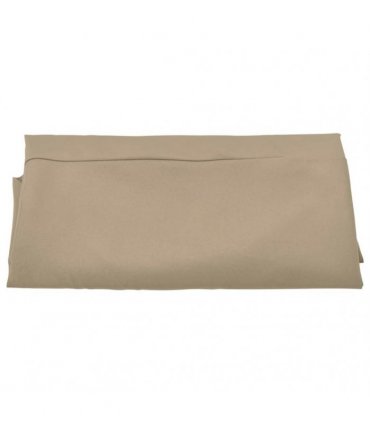 vidaXL Replacement Fabric for Outdoor Parasol Taupe 300 cm
