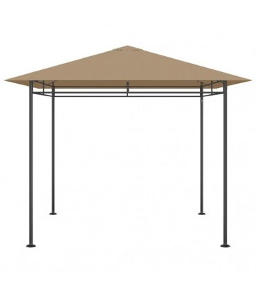 vidaXL Gazebo 3x3x2,7 m Taupe 180 g/m²