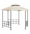 vidaXL Gazebo with Sidewalls 3,1x2,7 m Cream