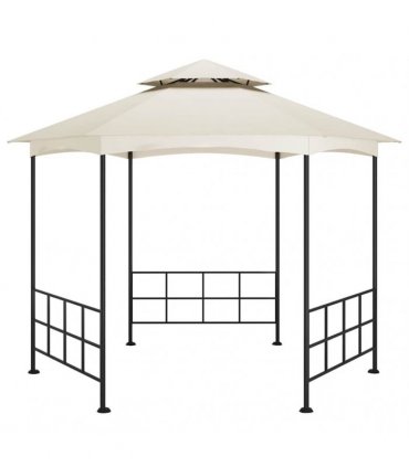vidaXL Gazebo with Sidewalls 3,1x2,7 m Cream