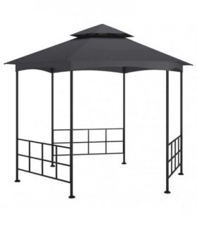 vidaXL Gazebo with Sidewalls 3,1x2,7 m Anthracite