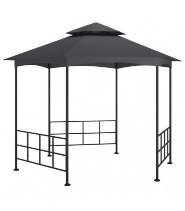 vidaXL Gazebo with Sidewalls 3,1x2,7 m Anthracite