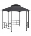 vidaXL Gazebo with Sidewalls 3,1x2,7 m Anthracite