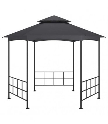 vidaXL Gazebo with Sidewalls 3,1x2,7 m Anthracite