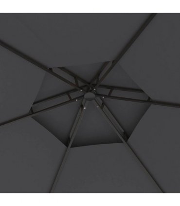 vidaXL Gazebo with Sidewalls 3,1x2,7 m Anthracite