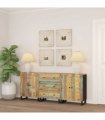 vidaXL 3 Piece Sideboards Solid Wood Reclaimed