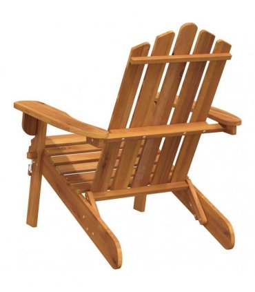 vidaXL Garden Adirondack Chairs 2 pcs Solid Wood Acacia