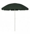 vidaXL Beach Parasol Green 240 cm