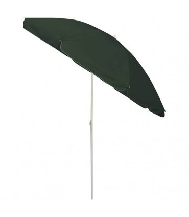 vidaXL Beach Parasol Green 240 cm