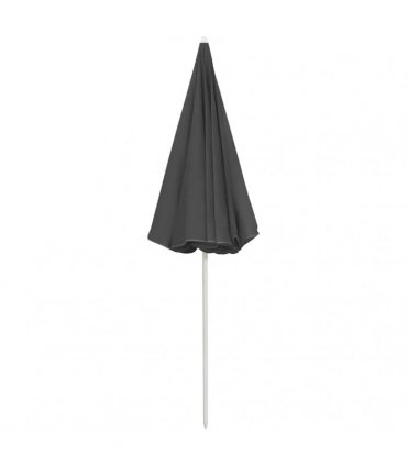 vidaXL Beach Parasol Anthracite 240 cm
