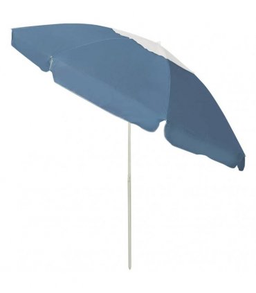 vidaXL Beach Parasol Blue 240 cm