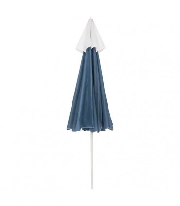 vidaXL Beach Parasol Blue 240 cm