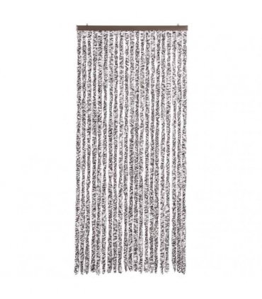 vidaXL Insect Curtain Brown and Beige 90x200 cm Chenille