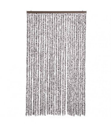 vidaXL Insect Curtain Brown and Beige 118x220 cm Chenille