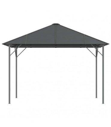 vidaXL Gazebo with Roof 3x3 m Anthracite