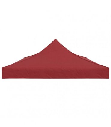 vidaXL Party Tent Roof 6x3 m Burgundy 270 g/m²