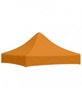 vidaXL Party Tent Roof 2x2 m Orange 270 g/m²