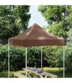 vidaXL Party Tent Roof 2x2 m Brown 270 g/m²