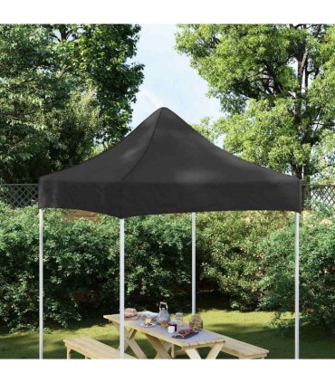 vidaXL Party Tent Roof 2x2 m Black 270 g/m²