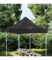 vidaXL Party Tent Roof 2x2 m Black 270 g/m²