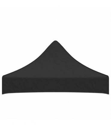 vidaXL Party Tent Roof 2x2 m Black 270 g/m²