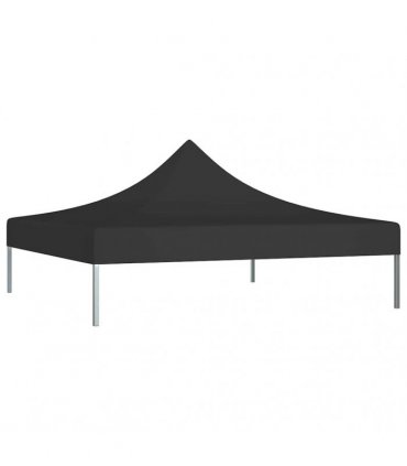 vidaXL Party Tent Roof 2x2 m Black 270 g/m²