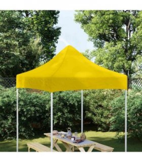 vidaXL Party Tent Roof 2x2 m Yellow 270 g/m²